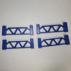 Thomas and Friends Mattel Y8752 Blue Bridge Side Rail Replacement Pieces 4pk